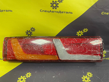 Фонарь задний левый Shacman X5000 с подсветкой номера оригинал